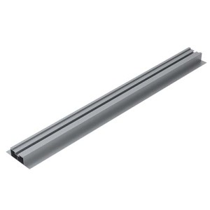 Szyna aluminiowa do konstrukcji balastowej 120cm | 1200x132x38mm | K-45-1200