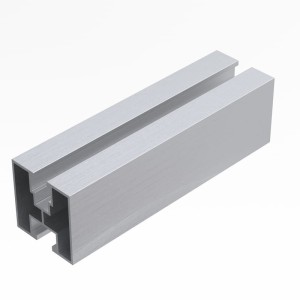 Profil aluminiowy z głębokim kanałem 354cm | 3540x40x40mm | K-36-3540