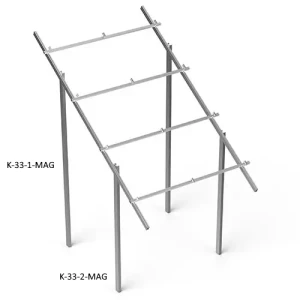 Podpora wysoka konstrukcji wolnostojącej MAGNELIS | 3110x150x48mm | K-33-1-MAG